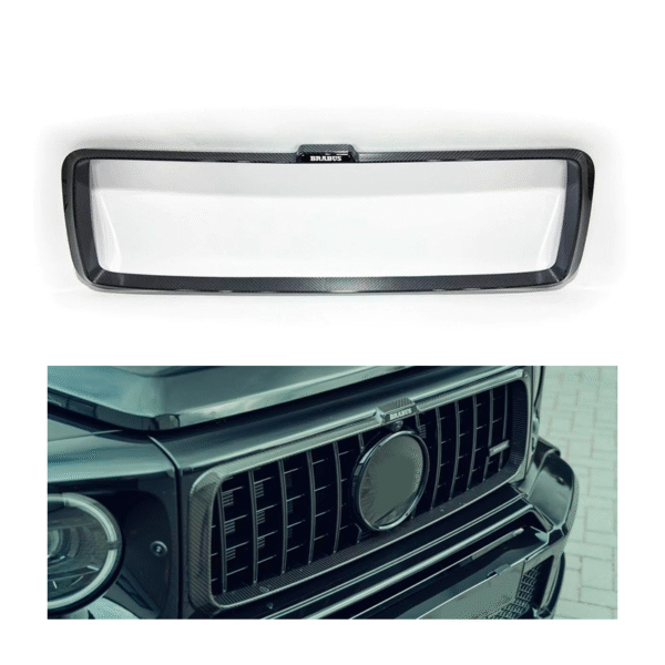 MERCEDES G CLASS W464 ROCKET EDITION CARBON FIBER FRONT GRILLE FRAME 2019-2024
